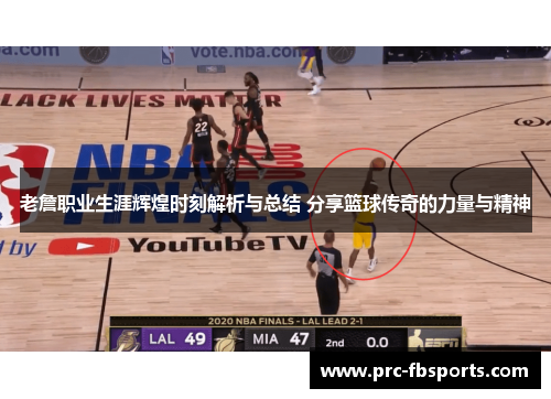 老詹职业生涯辉煌时刻解析与总结 分享篮球传奇的力量与精神
